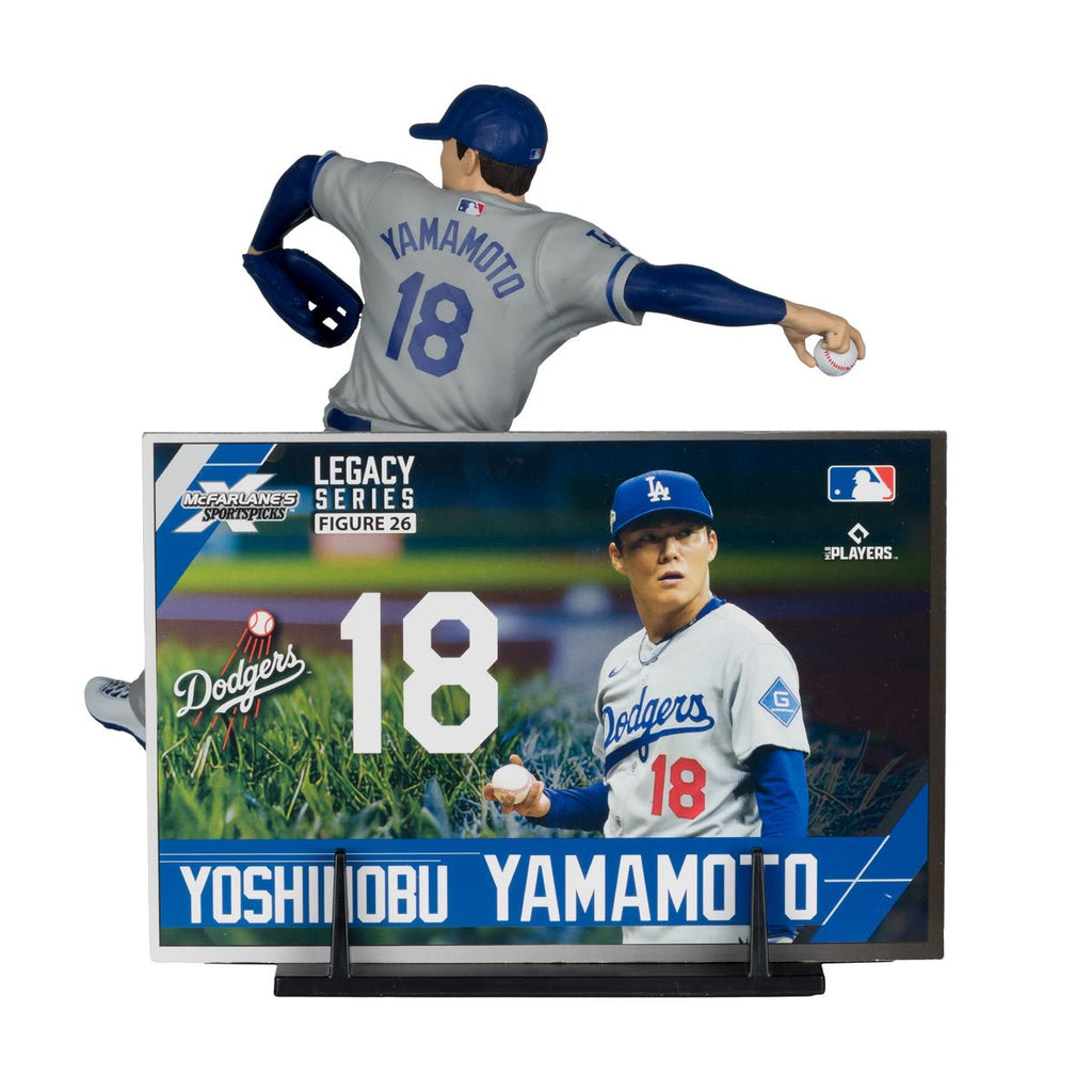 MLB SportsPicks Los Angeles Dodgers Yoshinobu Yamamoto 7-Inch Posed Figure