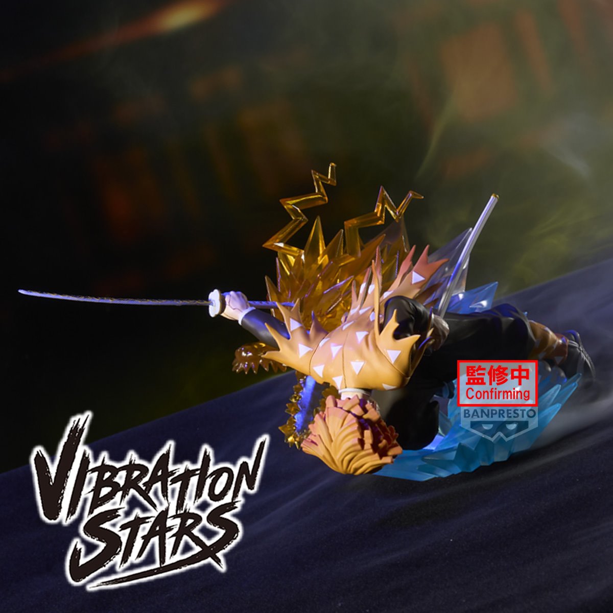 Demon Slayer: Kimetsu no Yaiba Zenitsu Agatsuma Vibration Stars Plus Statue