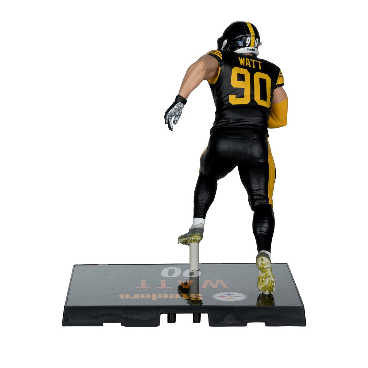 NFL SportsPicks 2025 Pittsburgh Steelers T.J. Watt 7-Inch Scale Posed Figure
