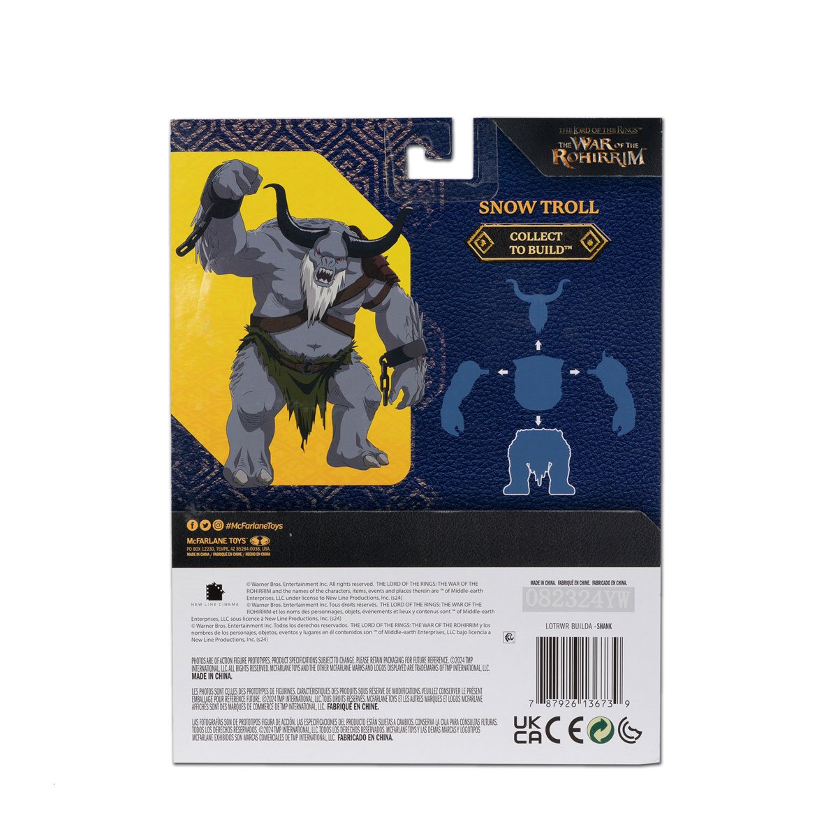The Lord of Rings: The War of the Rohirrim Build-A Wave 1 4-Inch Scale Action Figure Case of 4