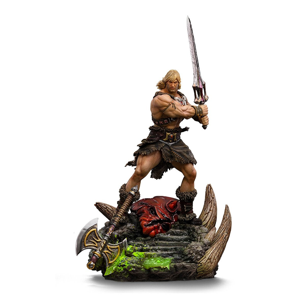 Masters of the Universe He-Man Unleashed 1:10 Deluxe Art Scale Limited Edition Statue