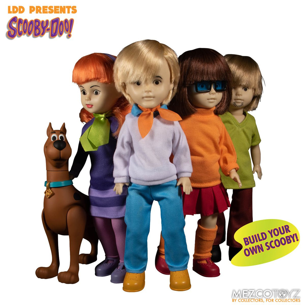 LDD Presents Scooby-Doo & Mystery Inc. Build a Figure Velma & Fred 2-Piece Set