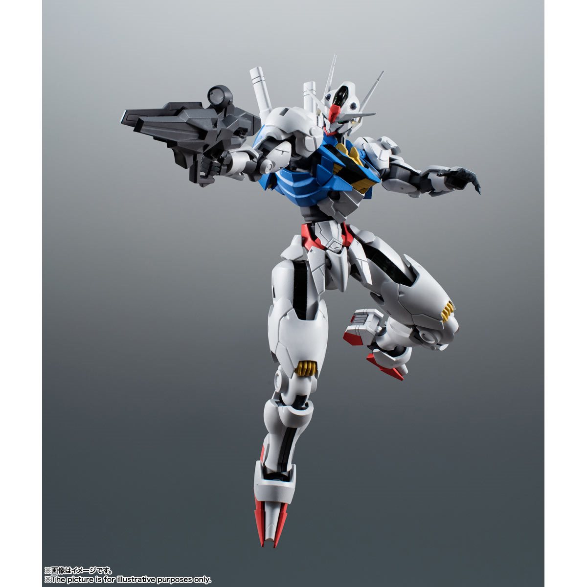 Mobile Suit Gundam: The Witch From Mercury Gundam Aerial Side MS Version A.N.I.M.E. The Robot Spirits Action Figure