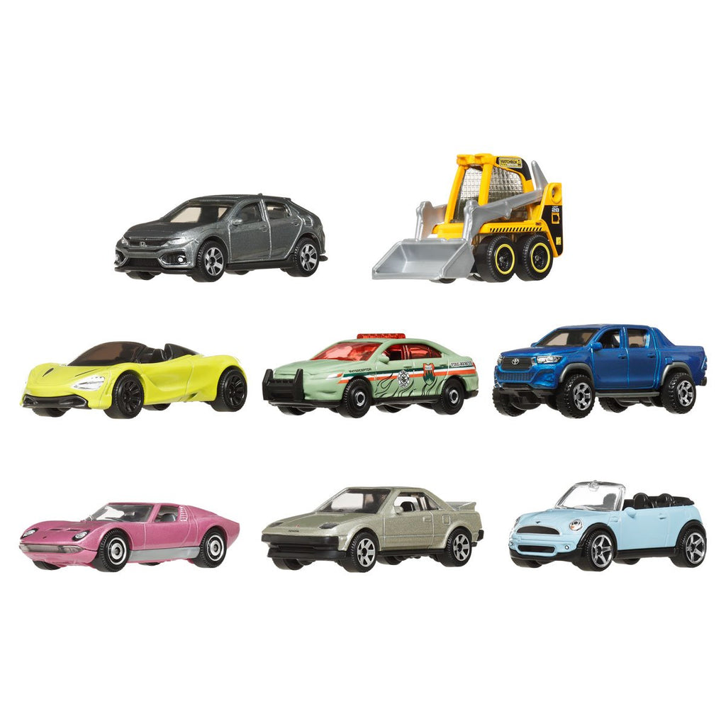 Matchbox 1:64 Scale 2025 Wave 5 Die-Cast Vehicle 8-Pack Case of 6