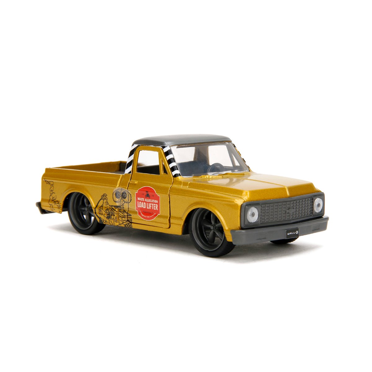 Hollywood Rides Wall-E 1972 Chevrolet Cheyenne 1:32 Scale Die-Cast Metal Vehicle