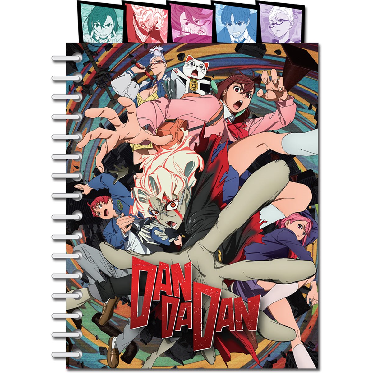 Dandadan Transform Visual Tabbed Notebook