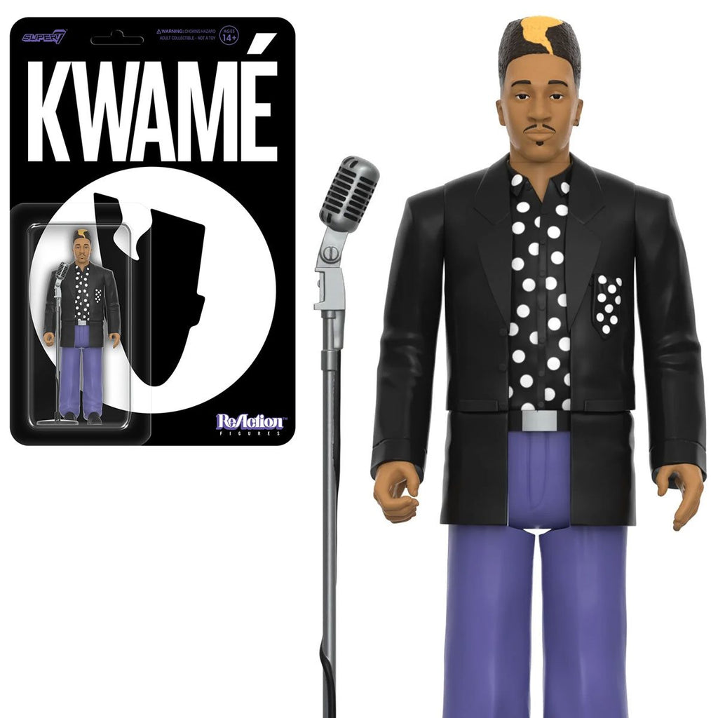 Kwame Black and White Polka Dot 3 3/4-Inch ReAction Figure