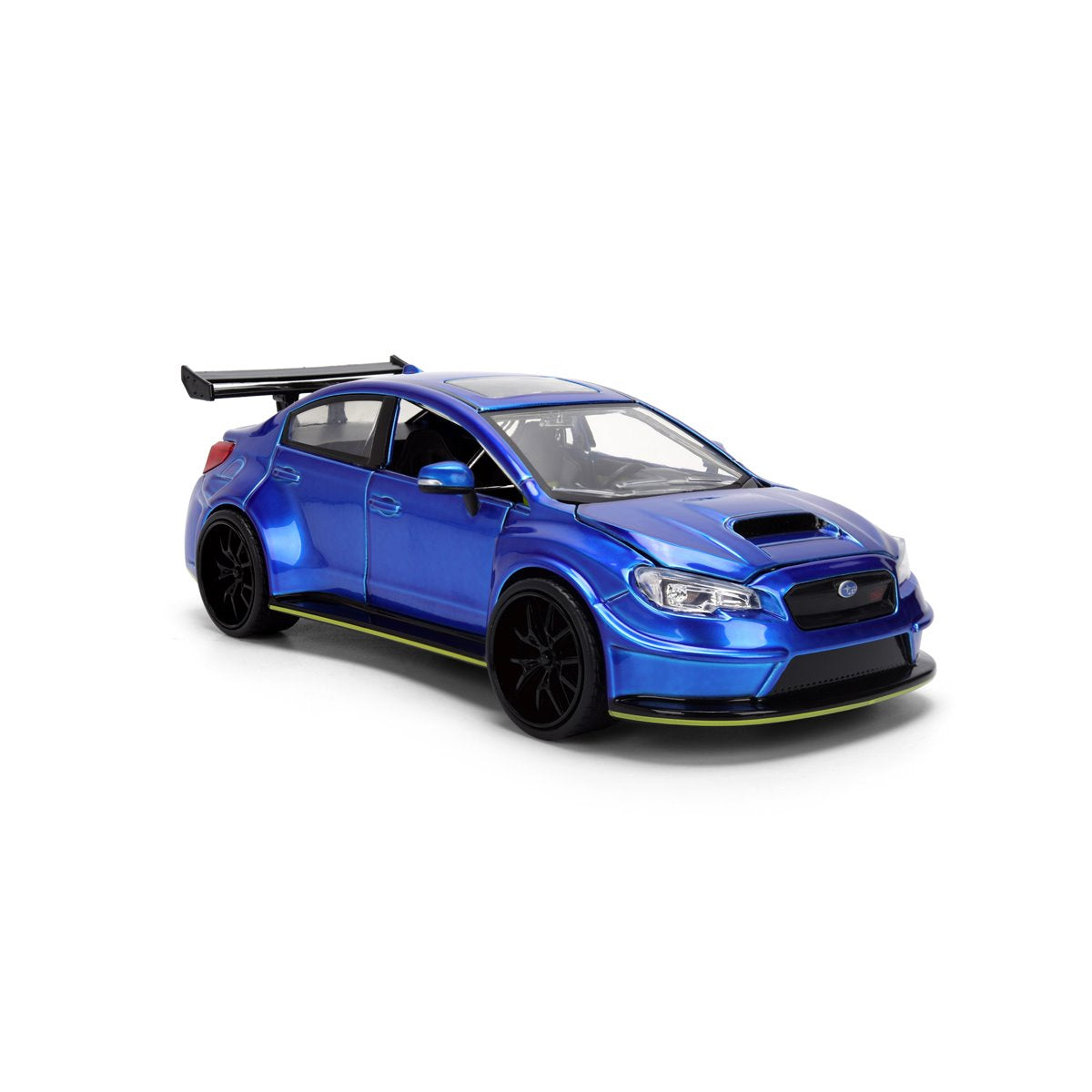 JDM Tuners 2016 Subaru WRX STI Widebody 1:24 Scale Die-Cast Metal Vehicle