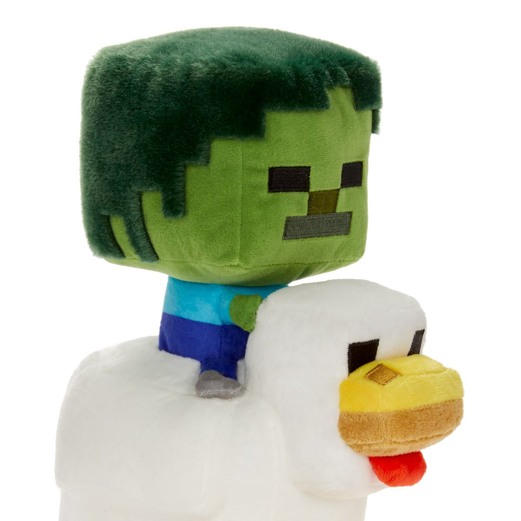 A Minecraft Movie Chicken Jockey 8-Inch Plush