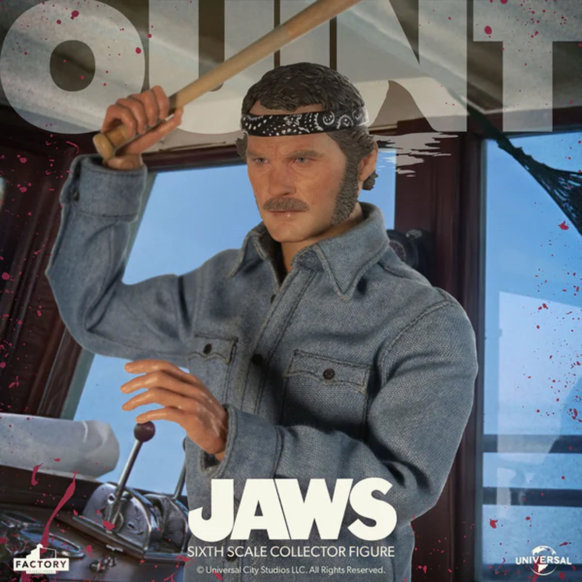 Jaws Sam Quint 1:6 Scale Action Figure