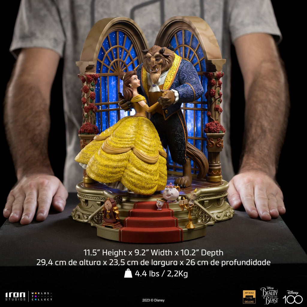 Disney 100 Beauty and the Beast Deluxe Art Scale Limited Edition 1:10 Statue