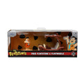 Flintstones Flintmobile 1:32 Scale Die-Cast Metal Vehicle with Fred Nano Figure