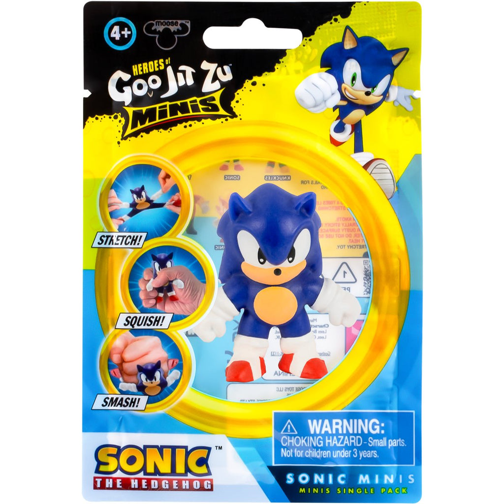 Sonic Series 3 Mini Heroes of Goo Jit Zu Figure Case of 12