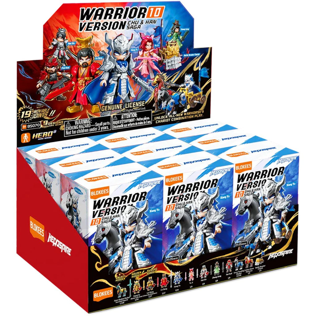 Herospire Warrior Version 10 Chu and Han Saga Model Kit Case of 9
