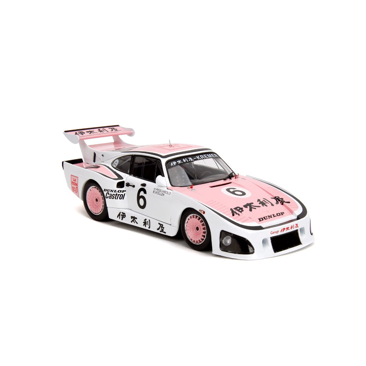Pink Slips Wave 4 Porsche 935 K3 1000KM Suzuka 1981 1:18 Scale Die-Cast Metal Vehicle