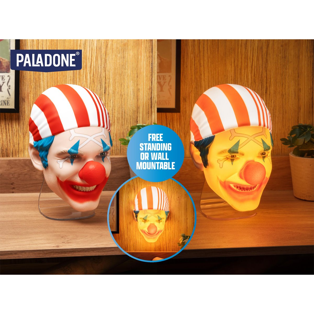 One Piece Buggy Mask Light