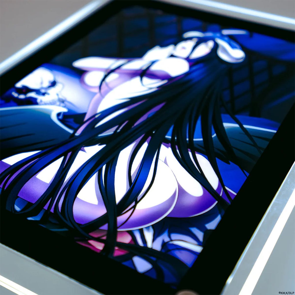 Overlord Albedo on Ains LED Poster
