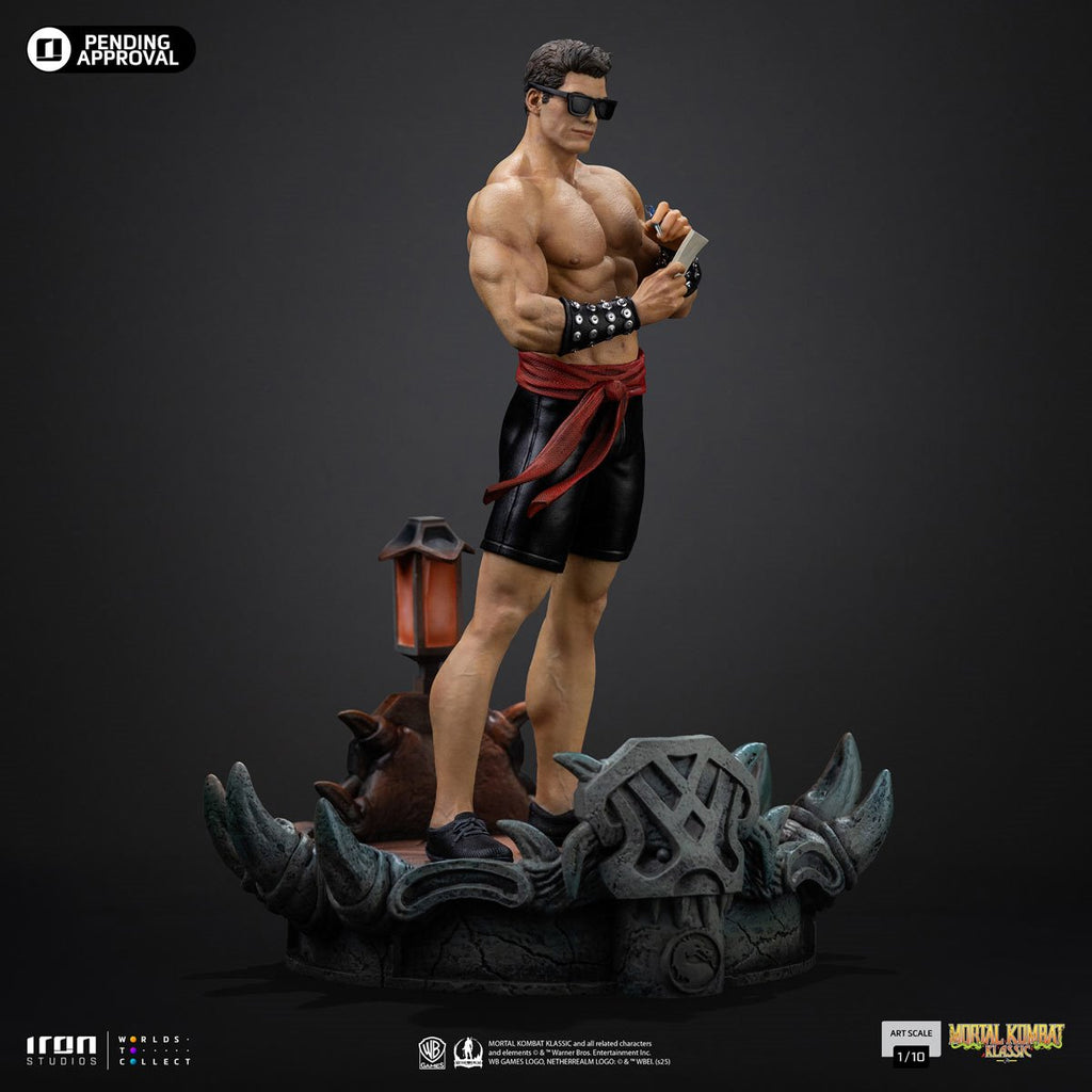 Mortal Kombat Klassic Johnny Cage 1:10 Art Scale Limited Edition Statue