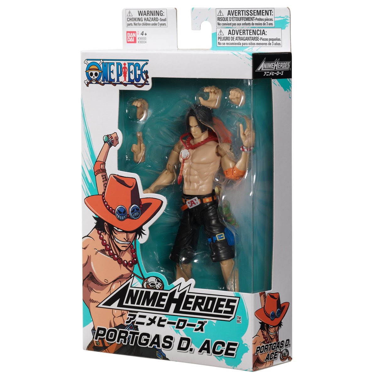 One Piece Anime Heroes Action Figure Wave 1 Case of 6
