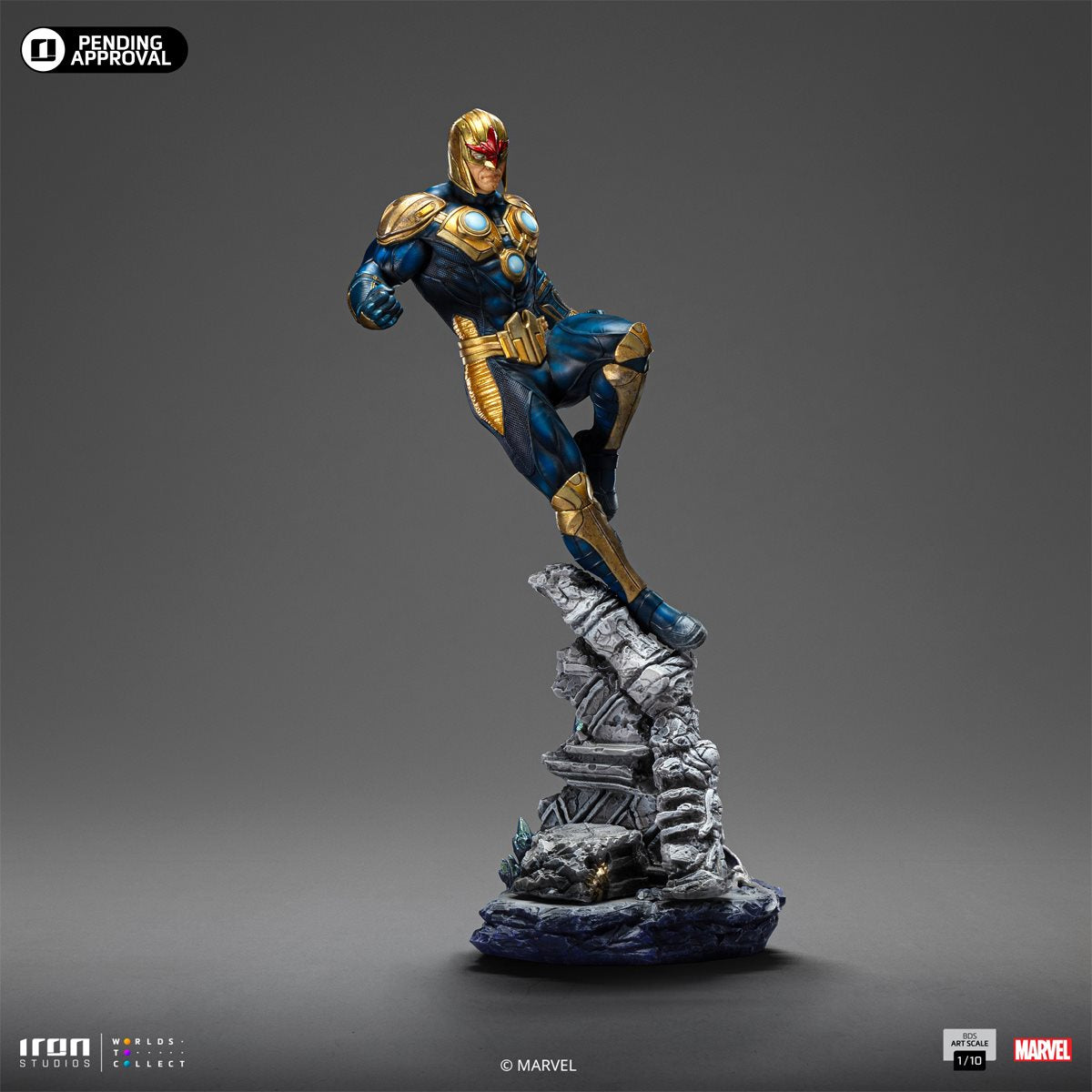 Marvel Nova Limited Edition 1:10 Art Scale Statue