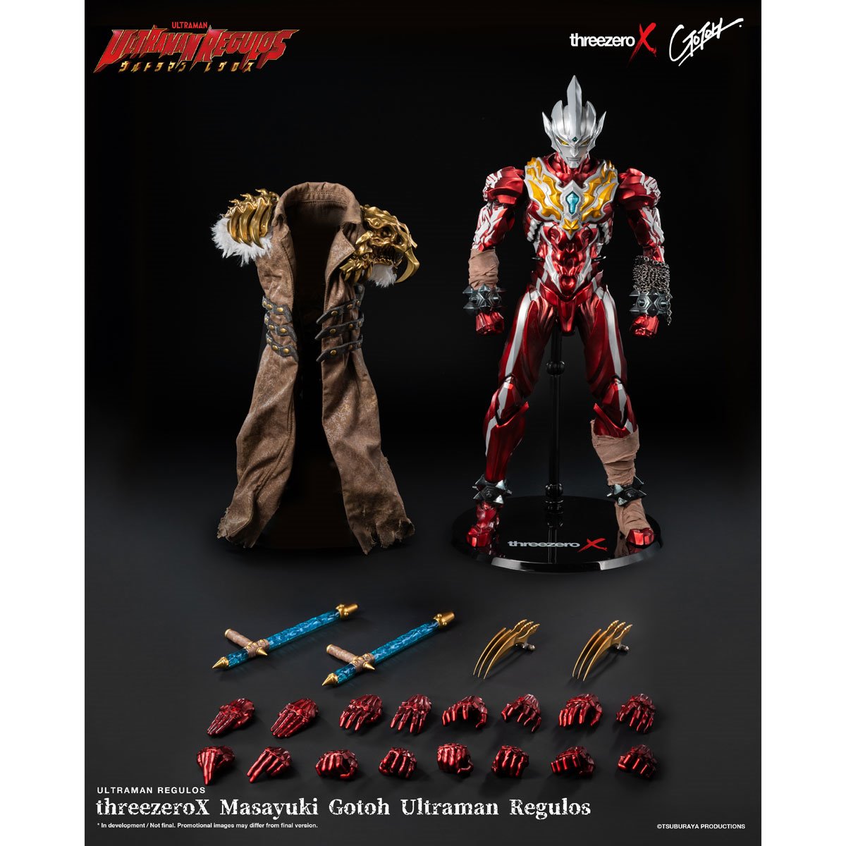 Ultraman Regulos ThreezeroX Masayuki Gotoh Ultraman Regulos Action Figure