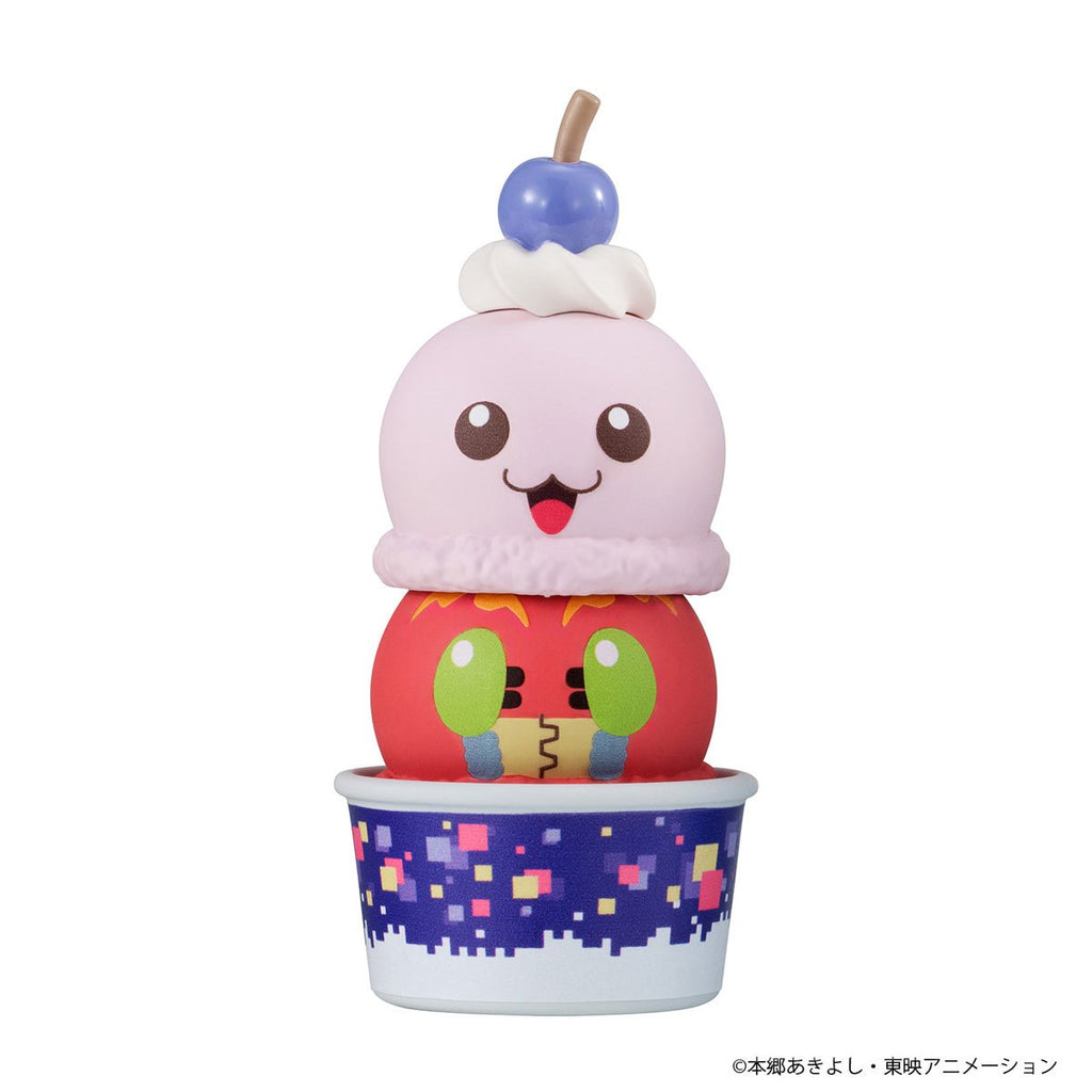 Digimon Adventure Stack Up and Change Tsumichen Mini-Figure Case of 8