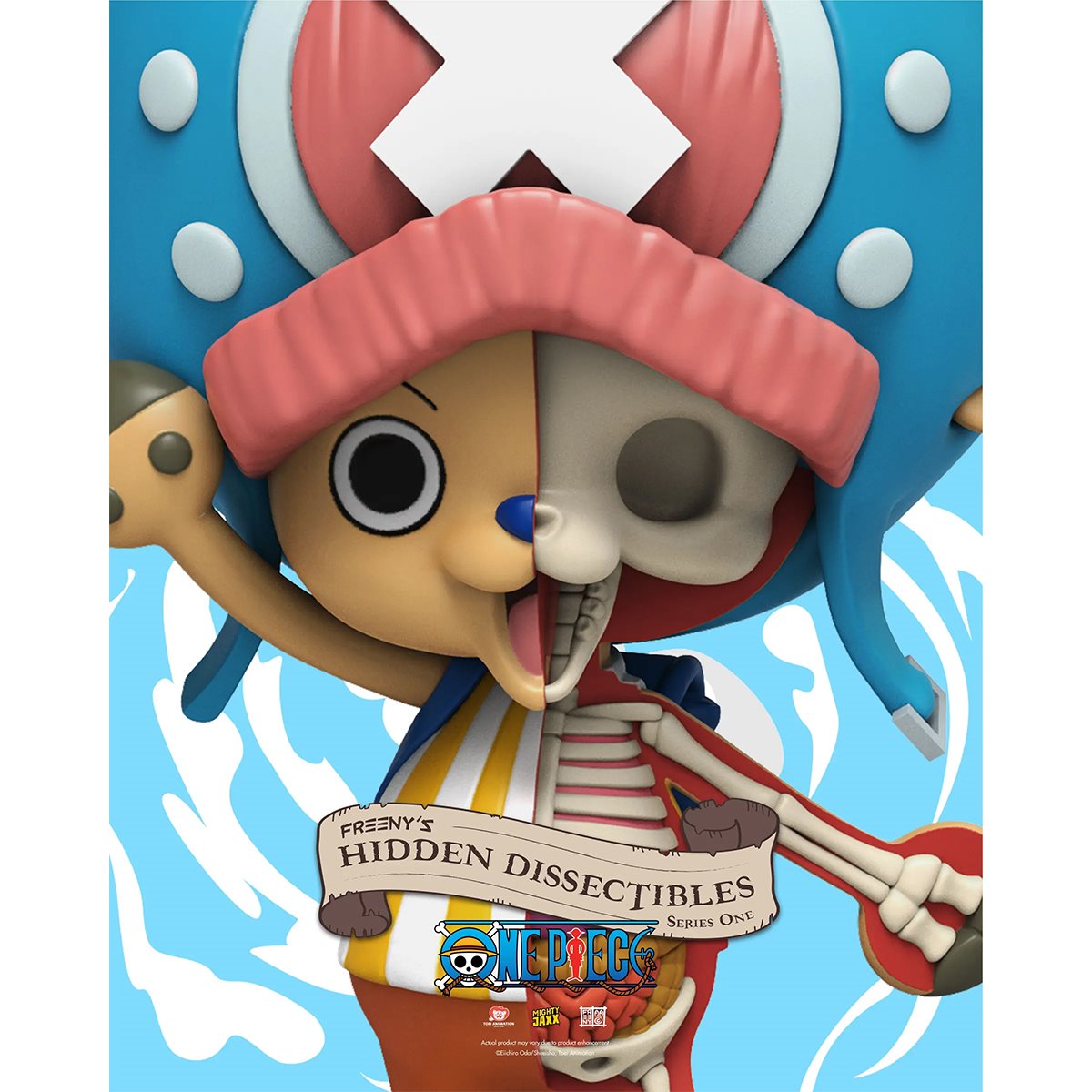 One Piece Series 1 Freeny's Hidden Dissectibles Mini-Figure Display Tray of 12