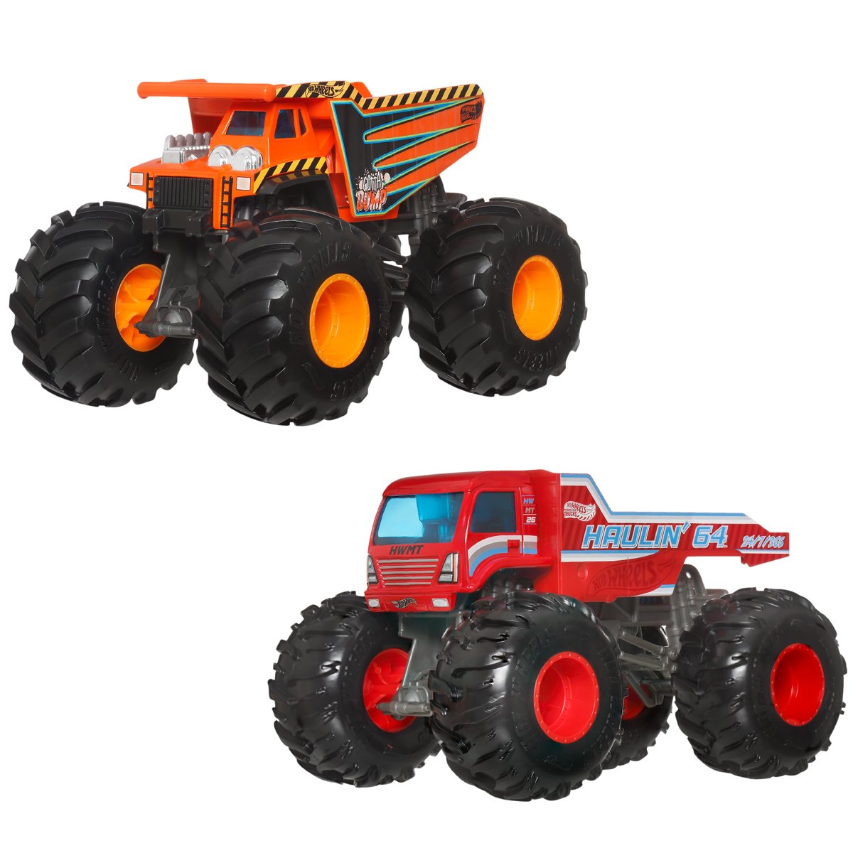 Hot Wheels Monster Trucks 1:24 Scale Vehicle 2026 Mix 4 Case of 4