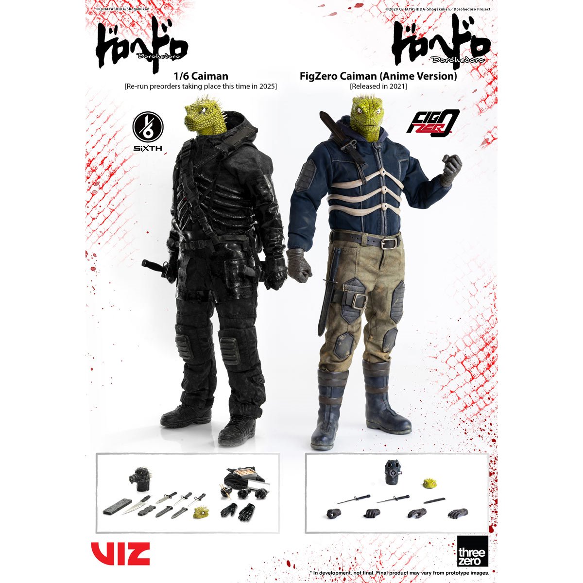 Dorohedoro Caiman 1:6 Scale Action Figure - Reissue
