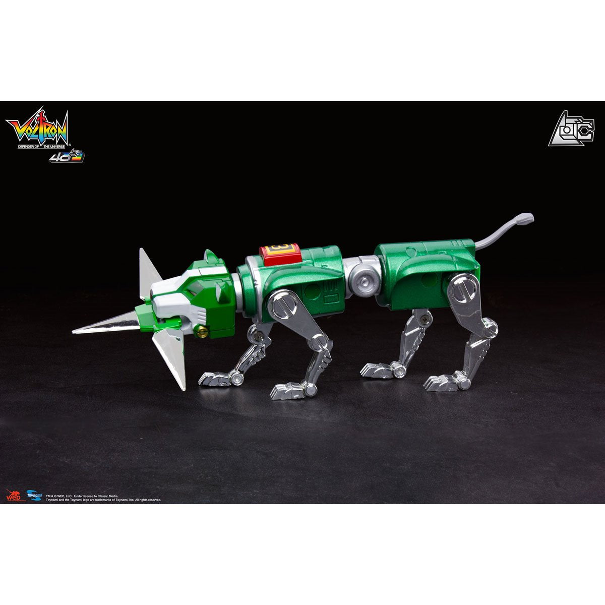 Voltron 40th Anniversary Gift Set with Light-Up Sound Base