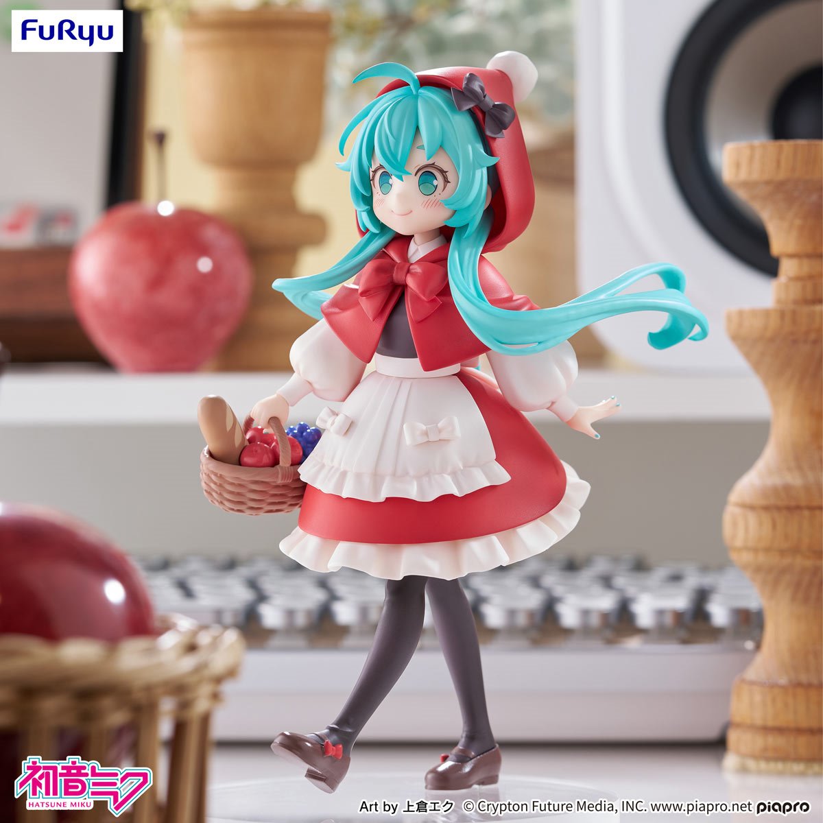 Vocaloid Hatsune Miku Little Red Riding Hood Version Desktop Fairy Statue