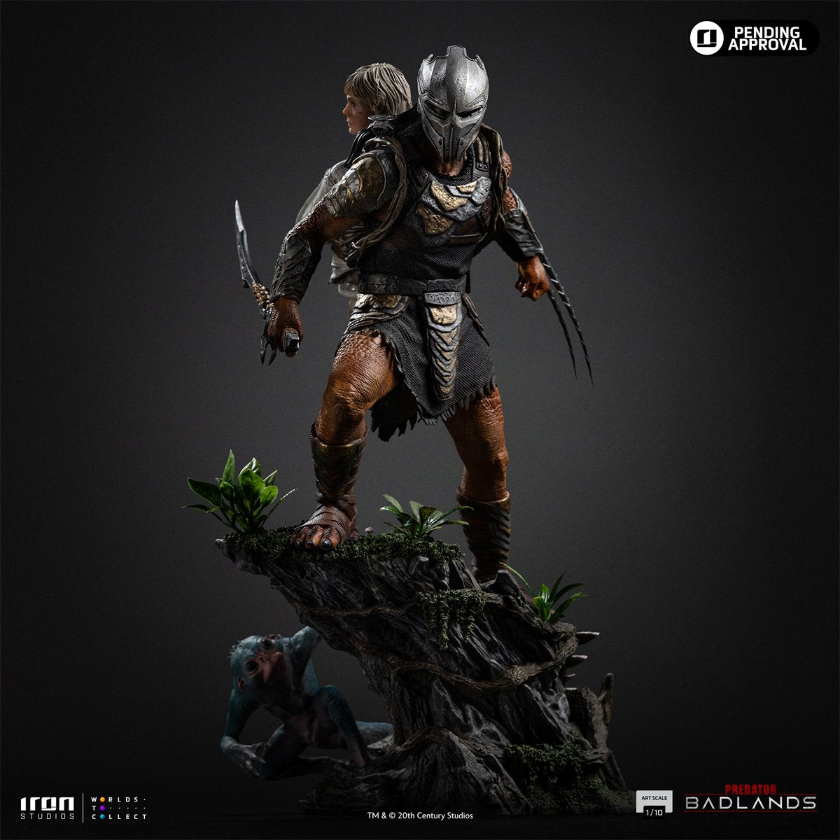 Predator: Badlands Predator Dek and Thia 1:10 Art Scale Statue