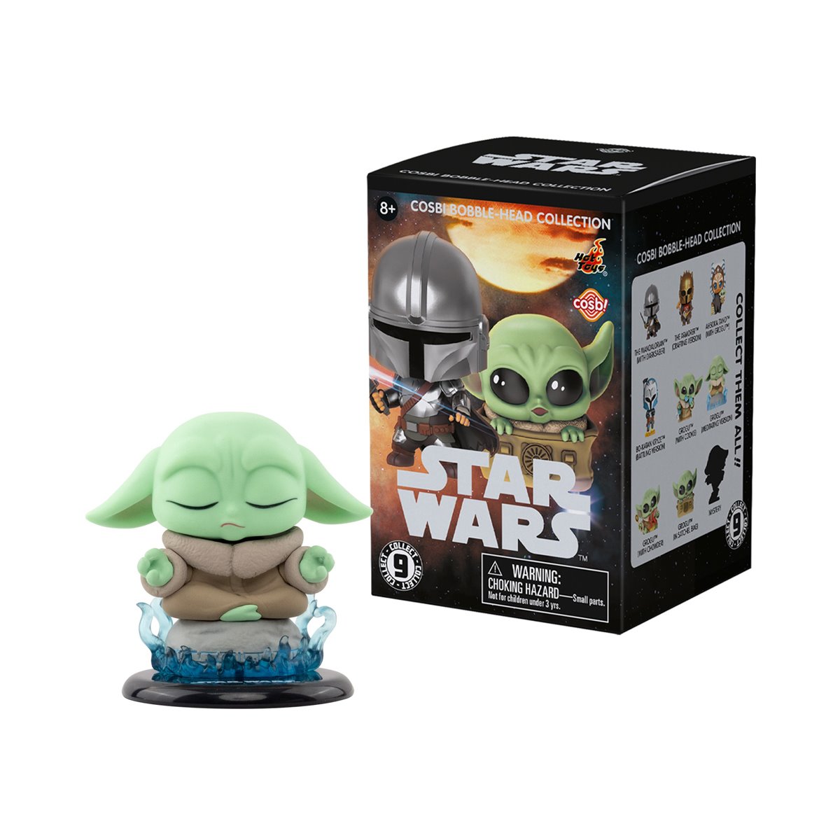 Star Wars Cosbi Bobble-Head Collection Series 3 Blind-Box Mini-Figure Case of 8