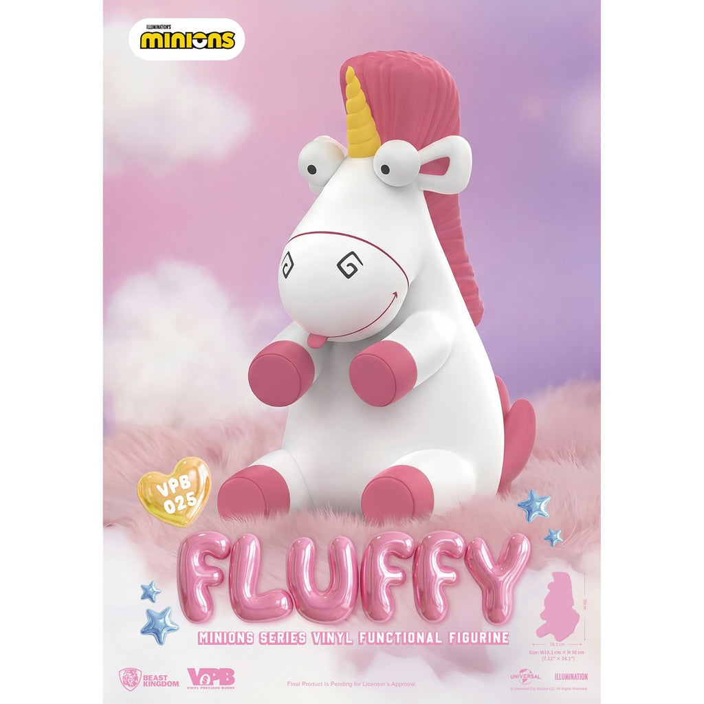 Minions Fluffy VPB-025 Minions Series Vinyl Functional Piggy Bank