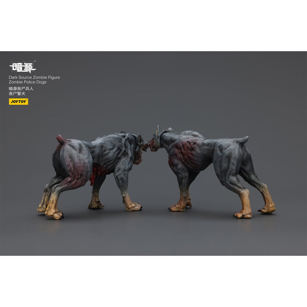 Joy Toy Dark Source Zombie Dog 1:25 Scale Action Figure 2-Pack