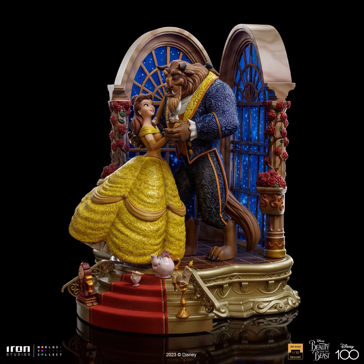 Disney 100 Beauty and the Beast Deluxe Art Scale Limited Edition 1:10 Statue