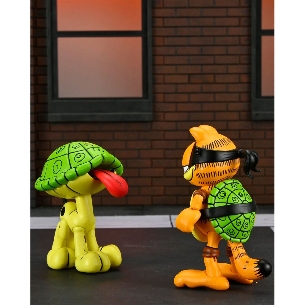 Teenage Mutant Ninja Turtles Archie Comics x Garfield Ultimate Garfello with Odie 7-Inch Scale Action Figure