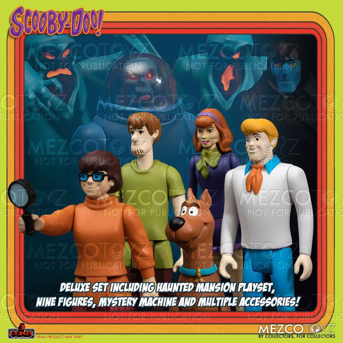 Scooby-Doo Friends and Foes Deluxe 5 Points Boxed Set