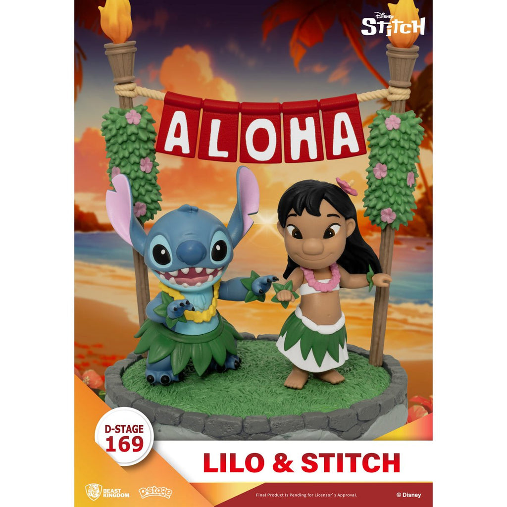 Lilo & Stitch DS-169 D-Stage Statue
