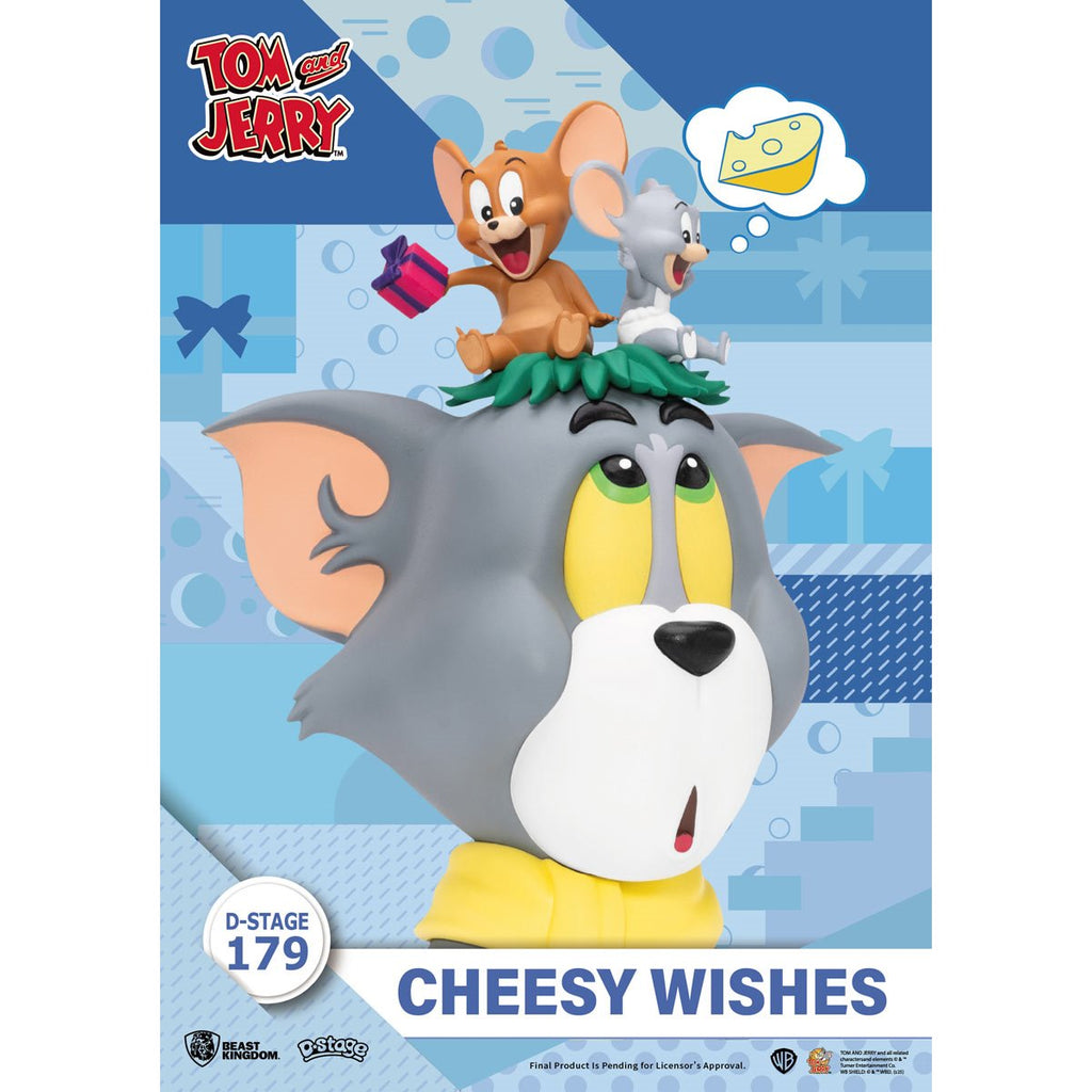 Tom and Jerry Cheesy Wishes DS-179 D-Stage Statue