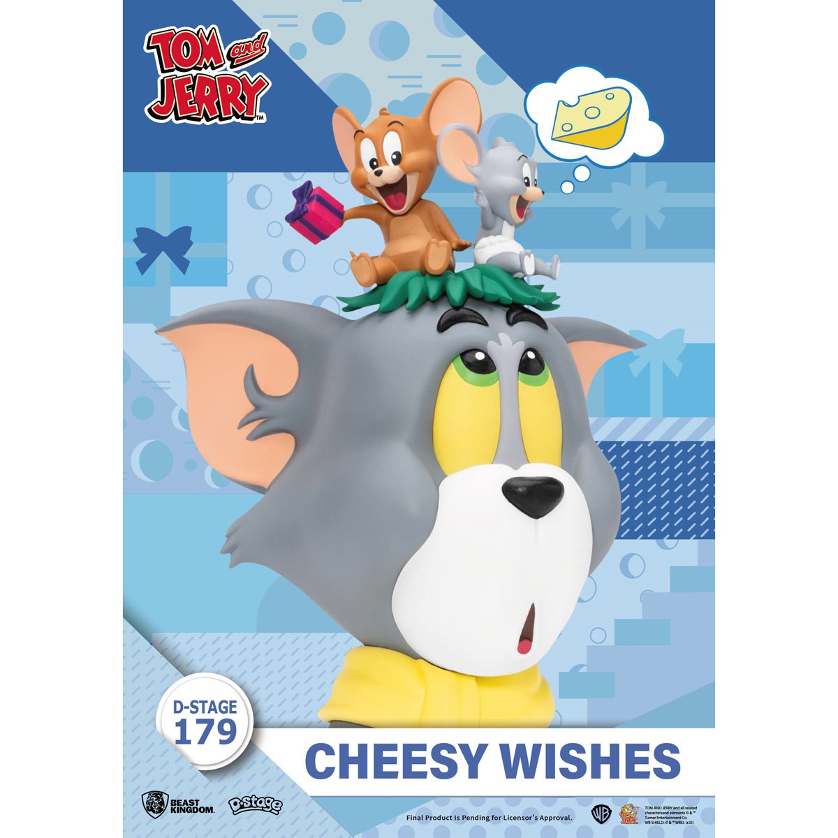 Tom and Jerry Cheesy Wishes DS-179 D-Stage Statue