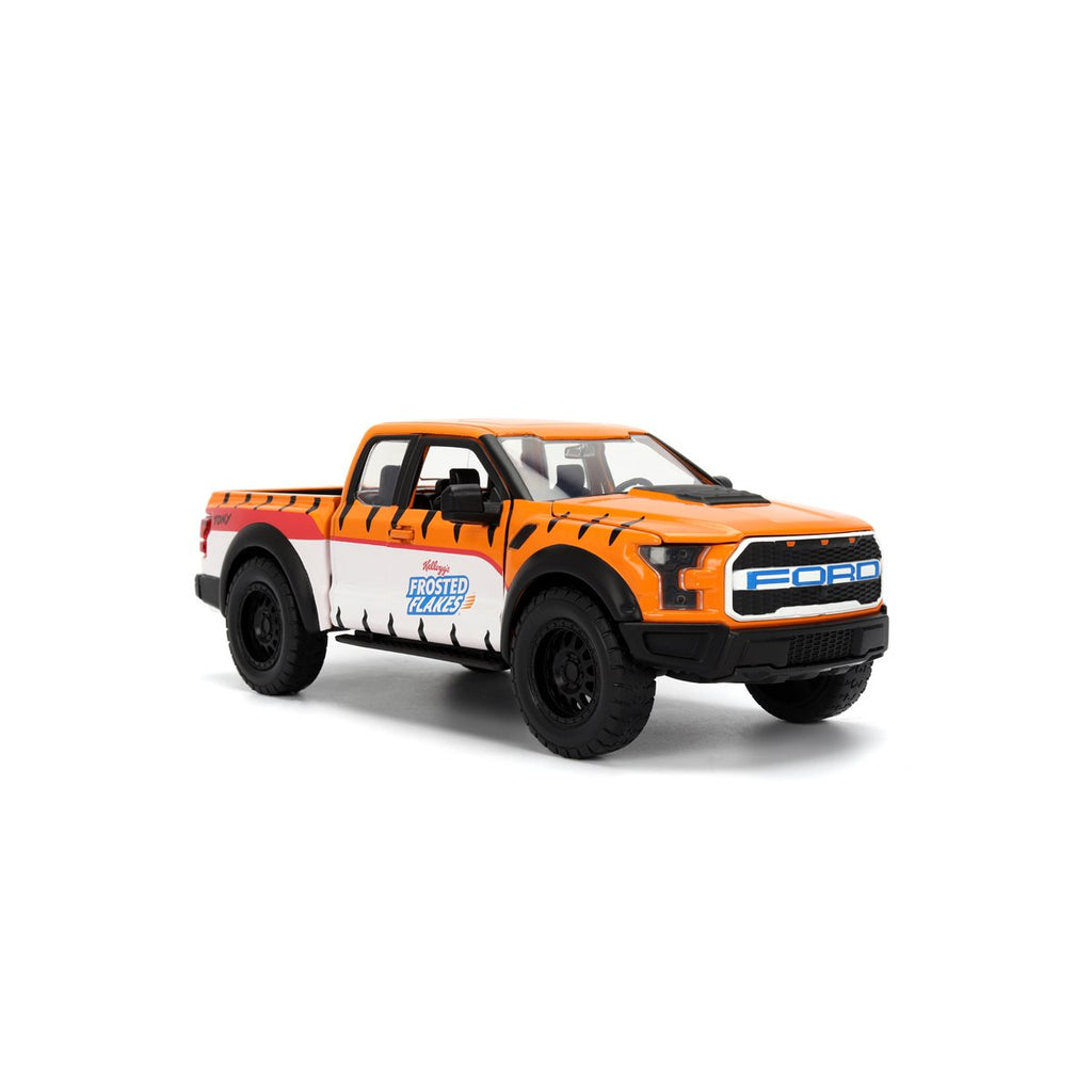 Hollywood Rides Kellogg's 2017 Ford F-150 Raptor 1:24 Scale Die-Cast Metal Vehicle with Tony the Tiger Figure