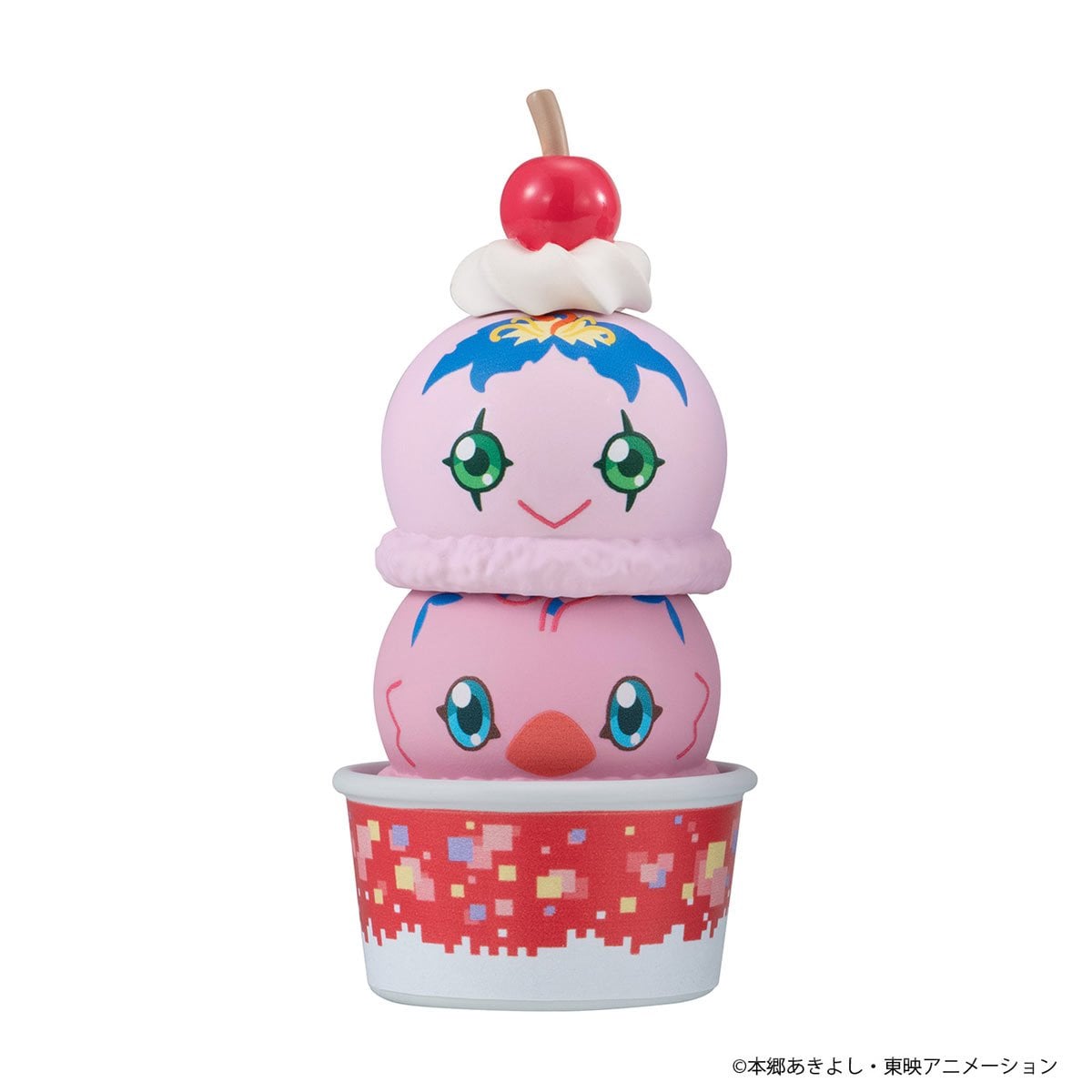 Digimon Adventure Stack Up and Change Tsumichen Mini-Figure Case of 8