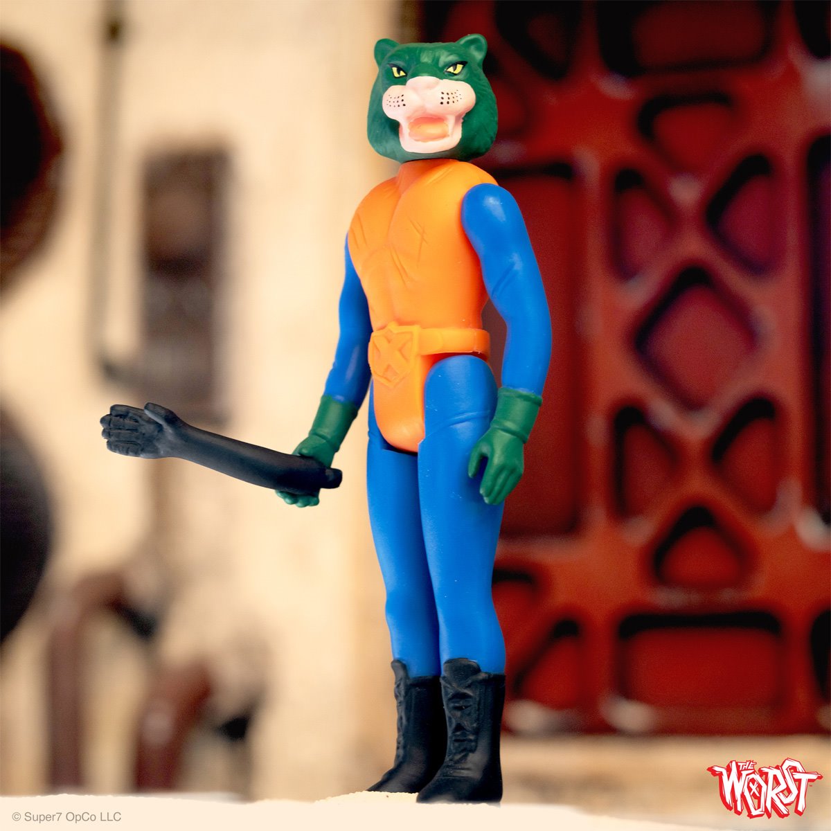 The Worst Red Tiger (Scum Squad) 3 3/4-Inch ReAction Figure