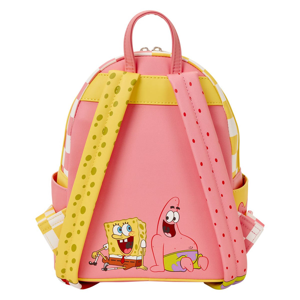 SpongeBob SquarePants and Patrick Star Checkered Mini-Backpack