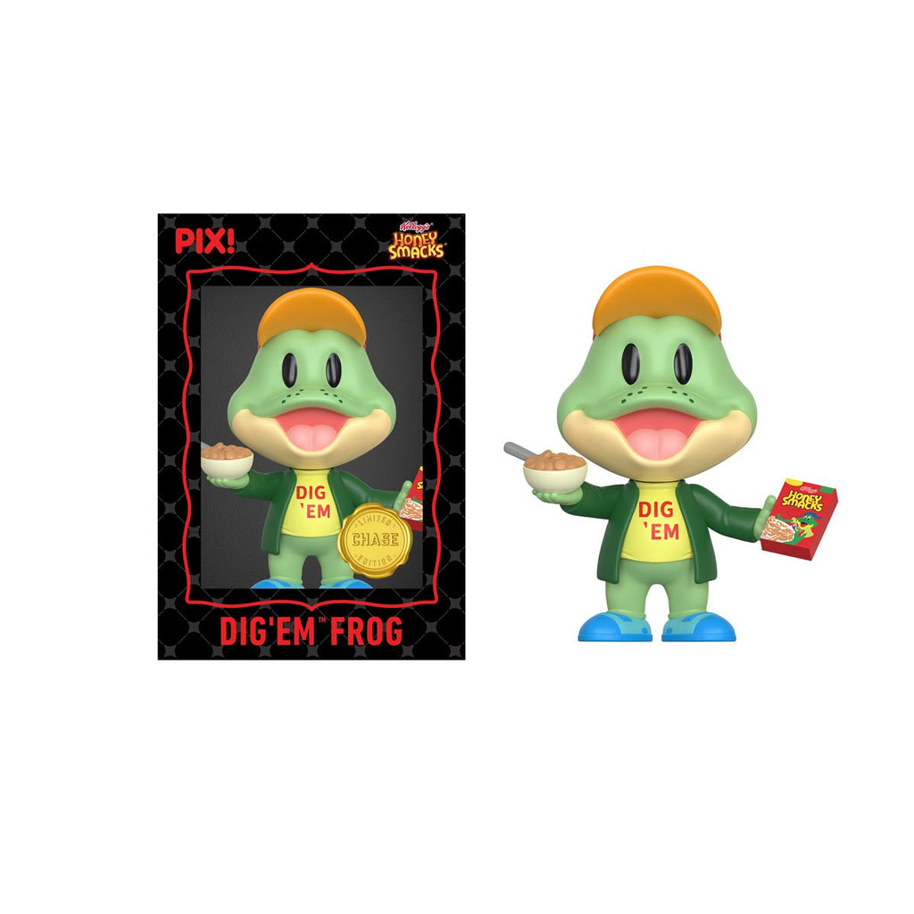 Honey Smacks Dig Em Frog Pix! Vinyl Figure