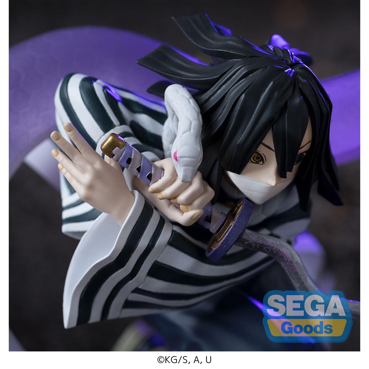 Demon Slayer: Kimetsu no Yaiba Obanai Iguro Hashira Training Arc XrossLink Anime Statue