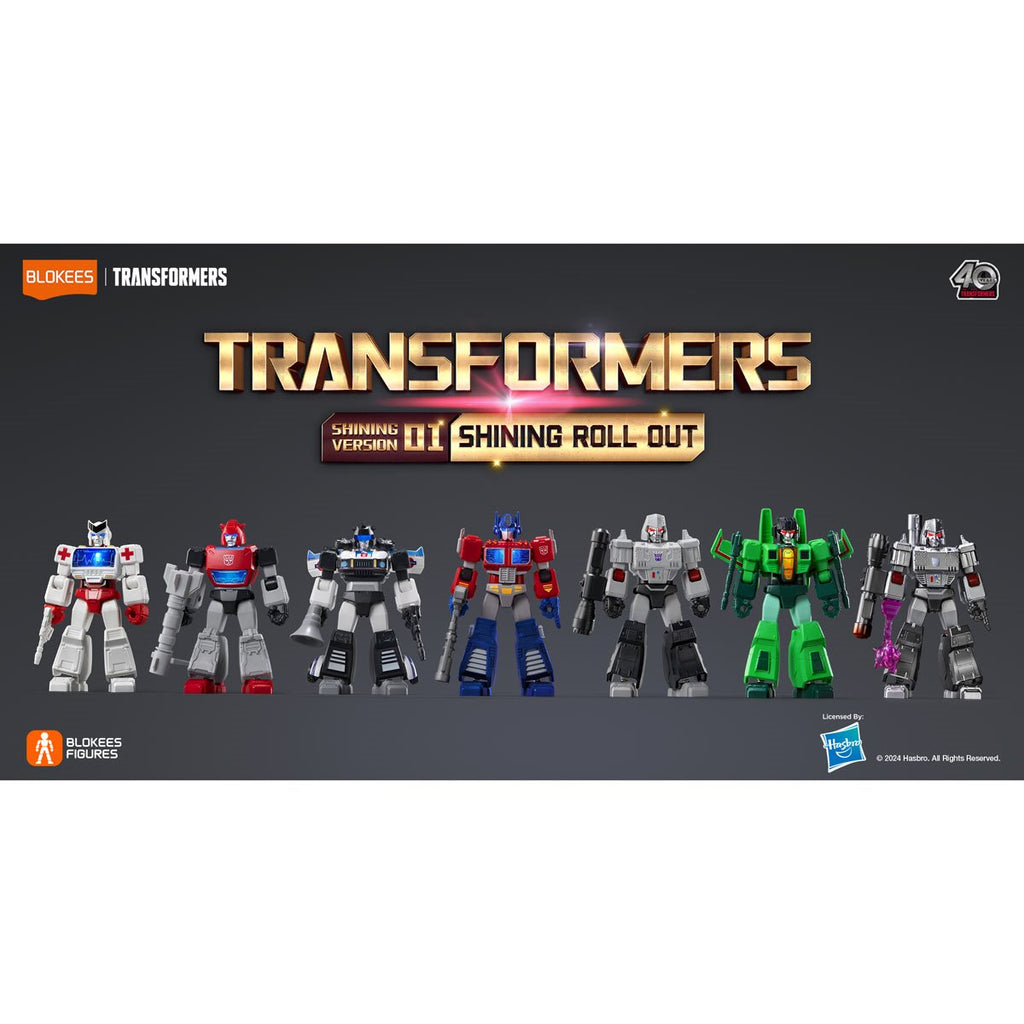 Transformers Shining Version 1 Shining Roll Out Blokees Mini Model Kit Case of 6