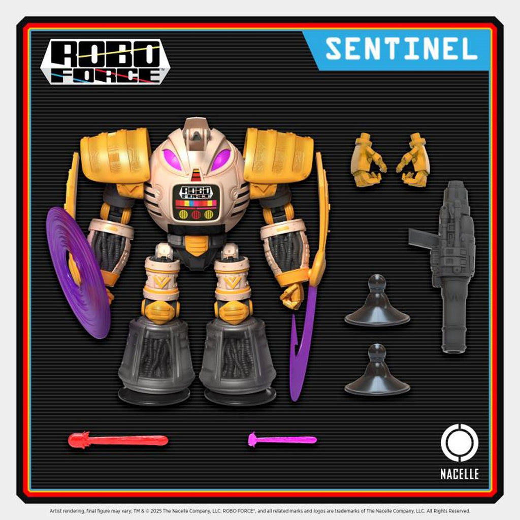 RoboForce Wave 2 Sentinel 1:12 Scale Action Figure
