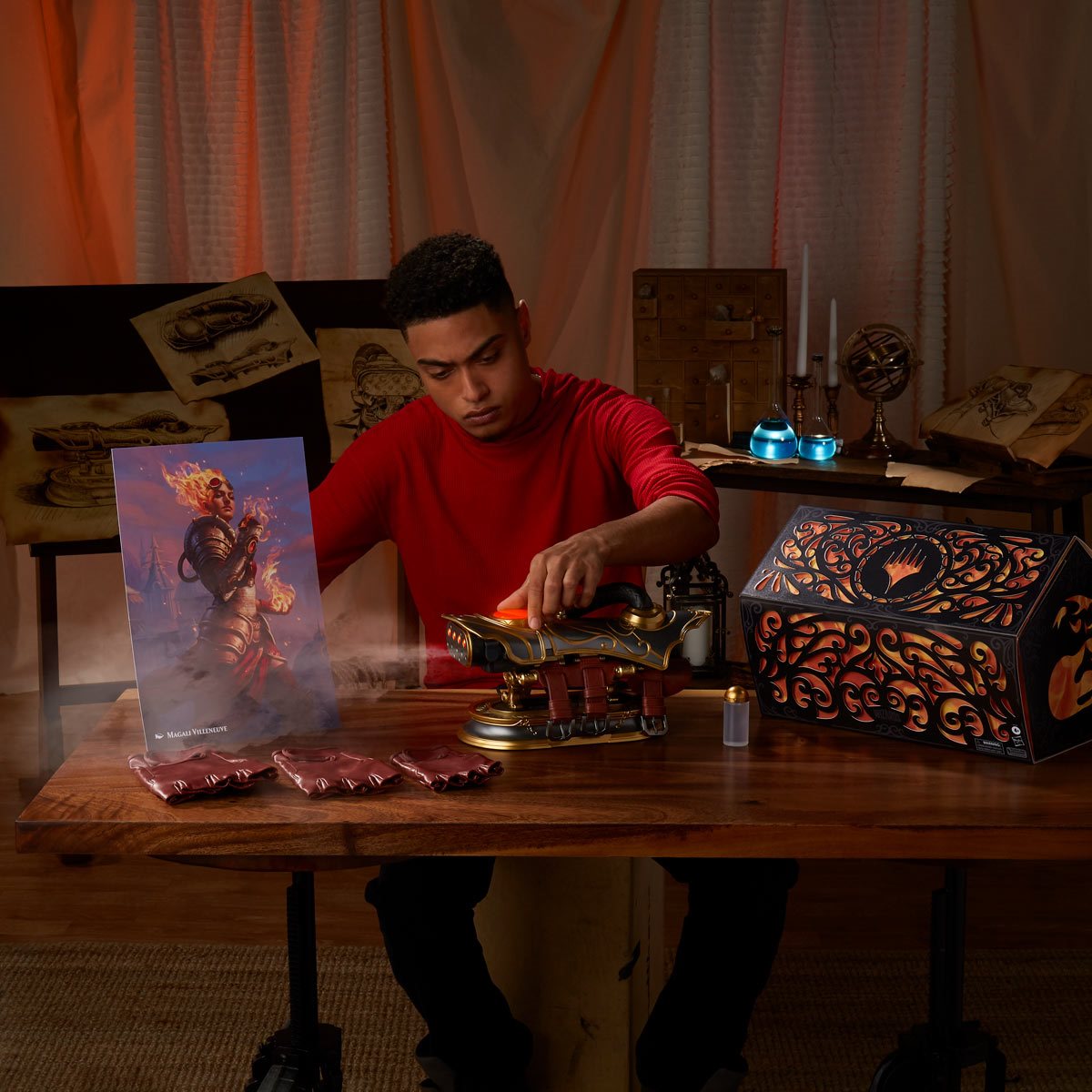 Magic: The Gathering Chandra Pyromancer's Gauntlet Prop Replica